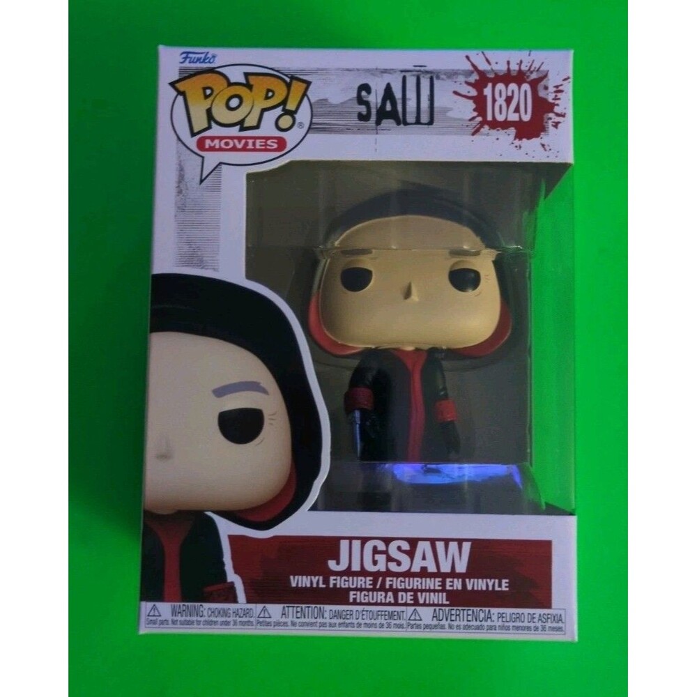 Funko Pop! Vinyl Jigsaw Saw #1820 Horror Movies Collectible Figure 2025
